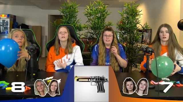 Flames CSGO Ballon Quiz med Female Pros! смотреть онлайн