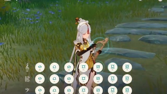 Bad Apple In Genshin Impact - Lyre Version смотреть онлайн