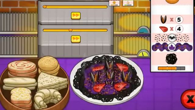 Papa's Pastaria - Second Halloween (Rank 91) смотреть онлайн