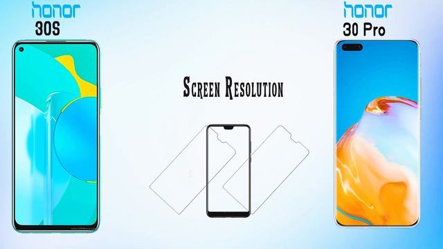Honor 30S vs Honor 30 Pro смотреть онлайн