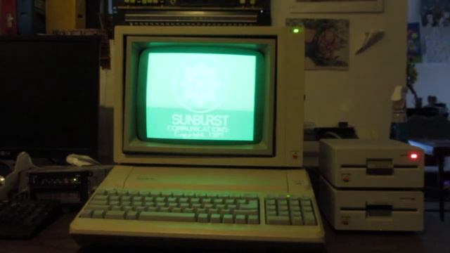 Apple IIe startup and shutdown смотреть онлайн