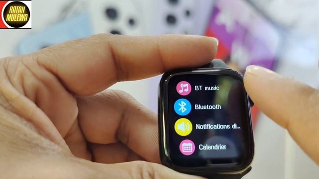 How To Change Language In Smartwatch Series 6 Watch W34+#smartwatch