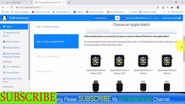 How To Free Download Apple Watch Series 4 (44mm) Firmware | For Update Apple Device смотреть онлайн