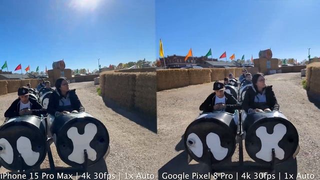 iPhone 15 Pro Max vs Google Pixel 8 Pro Camera Comparison смотреть онлайн