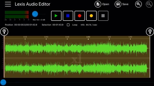 Free AUDIO EDITOR for iPhone/iPad - Lexis Audio Editor смотреть онлайн