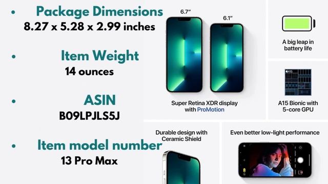 apple iphone 13 pro max silver (unlocked) смотреть онлайн