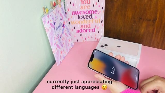 IPHONE 13 PINK UNBOXING | RELAXING AND SATISFYING VIDEO - CAMeals99 смотреть онлайн