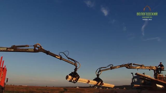 Погрузка сруба. смотреть онлайн