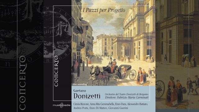 I Pazzi per Progetto, Act I, Scene 10: "Farsa in un atto su libretto di Domenico Gilardoni"... смотреть онлайн