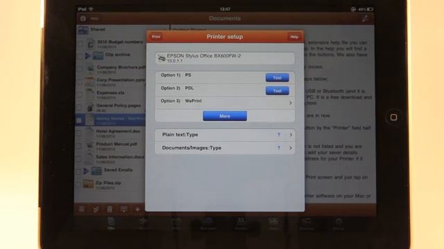 iPad Printing - How to print from an iPad or iPhone directly to a non AirPrint WiFi printer смотреть онлайн