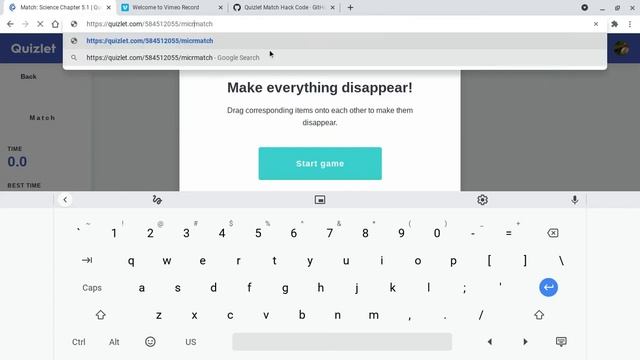 How to hack Quizlet match смотреть онлайн