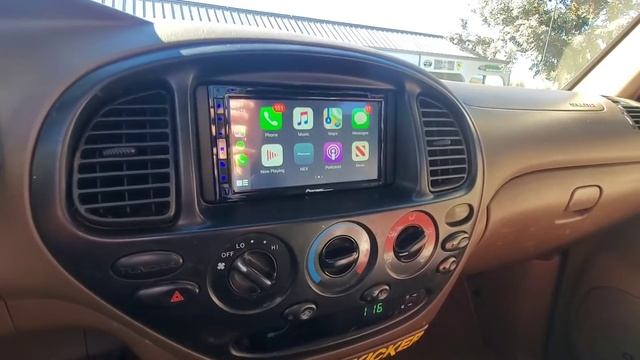 Pioneer AVH-2500NEX Apple CarPlay upgrade in a Toyota Tundra Santa Clarita Auto Sound смотреть онлайн