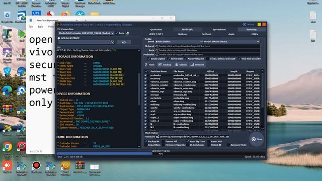 Vivo Y21 Downgrade Without Isp Without Test Point