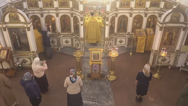 Запись трансляции 12 октября 17:00. Всенощное бдение смотреть онлайн