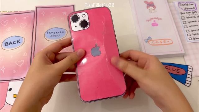 [💓paper diy💓] IPHONE Blind Bag unboxing! | asmr смотреть онлайн