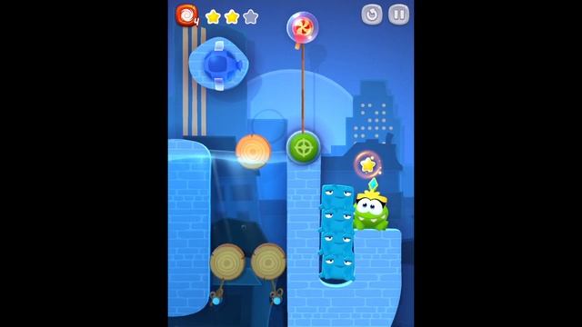 Cut The Rope Remastered 22# проходження: бонусні рівні у картки 6