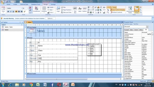 Scholarship Formula || Percentage Formula || in Microsoft Access 2009 to 2019 смотреть онлайн