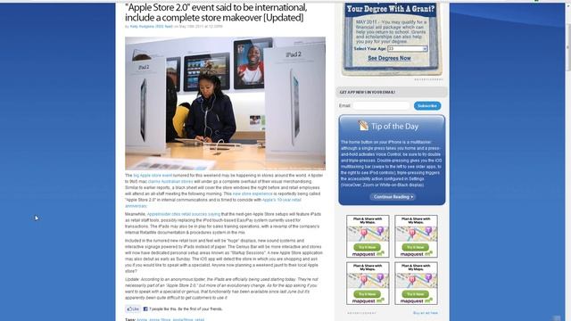 Apple Store 2.0 Coming Sunday!? Complete Re-Design International! More iPads & Better Experience! смотреть онлайн