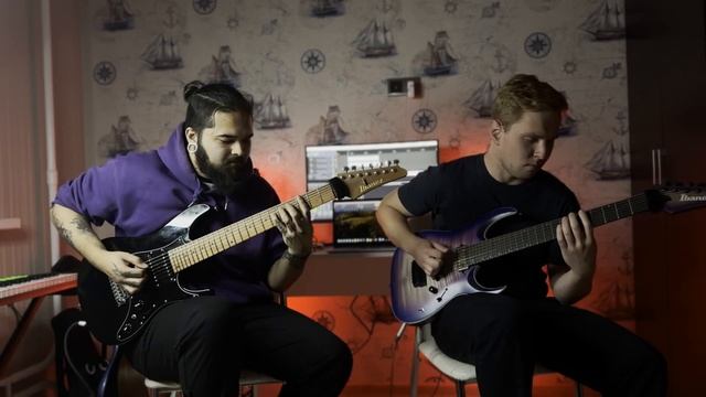 Whitechapel - I, Dementia (Гитарный кавер с моим учеником)