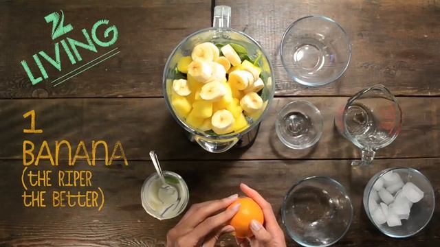 Z Living's #SmoothieSaturday - Orange Pineapple Green Smoothie смотреть онлайн