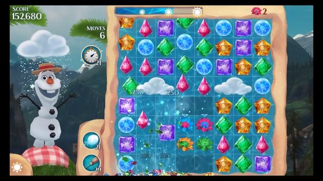 Frozen Free Fall iPhone Gameplay #3 смотреть онлайн