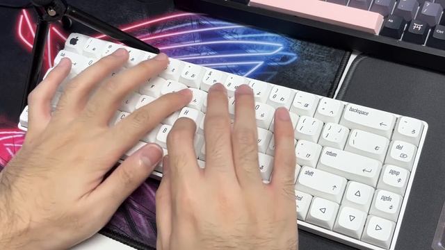 Budget68 + Mac keycap + Boba U4T switch смотреть онлайн