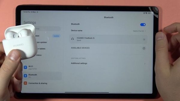 How to Pair HUAWEI FreeBuds SE 2 with Android Tablet? #huawei