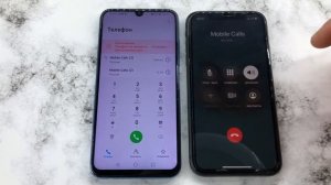 Mobile Incoming and Outgoing Calls/ Honor VS iPhone / iPhone 11, Honor 10/ Mobile Calls
