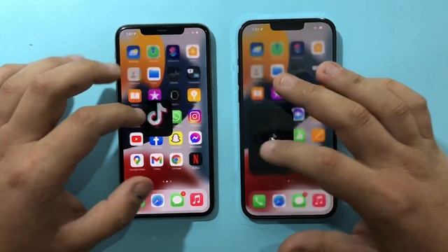 iPhone 13 Pro Max vs iPhone 11 Pro Max / iOS 15.4 смотреть онлайн