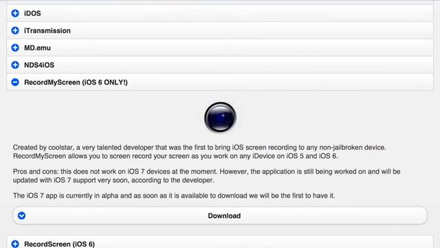 How to Record your iPhone/iPad Screen Without Jailbreaking! (NEW iOS 6 and Below) смотреть онлайн