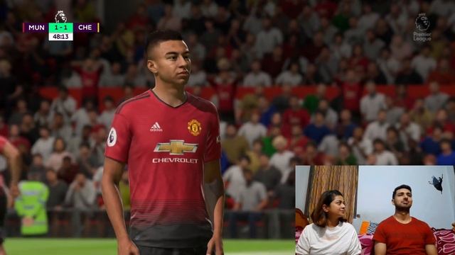FIFA 19 Gameplay Challenge | FIFA19 Ultimate Team | Manchester vs Chelsea | Abhi and Kriti смотреть онлайн