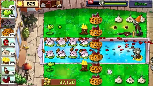 Best strategy Plants vs Zombies | No Cheat | Best Build Last Stand Pool Using Cattail* смотреть онлайн