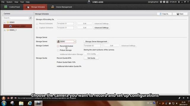 How to set up the iVMS 4200 software with the storage server смотреть онлайн