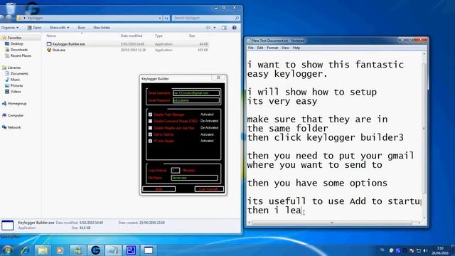 KeyLogger New! Working 100%, try it out and comment ! смотреть онлайн