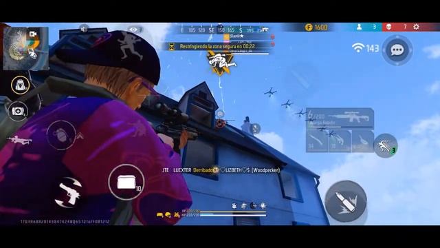 JUGANDO EN MÓVIL REGION EE.AA IPHONE XS MAX, FREE FiRE MAX. смотреть онлайн