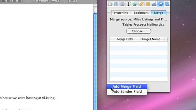 Apple Mac iWork Pages Numbersから宛先を差し込む смотреть онлайн