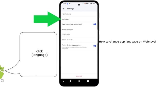How to change app language on Webnovel смотреть онлайн