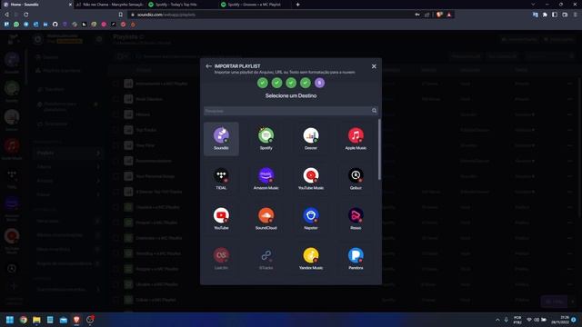 Como TRANSFERIR PLAYLISTS Do Spotify Pro Deezer Gratuitamente!