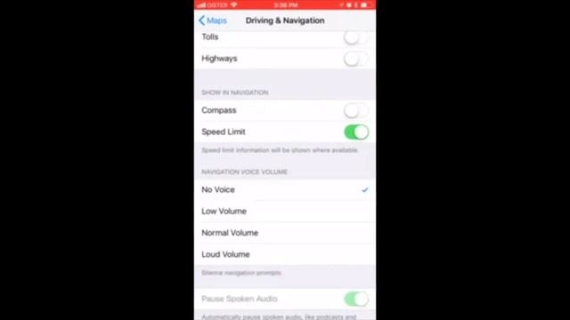 How to control navigation voice volume on Apple Maps? смотреть онлайн