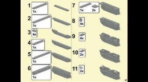 Lego ww2 tiger tank instruction