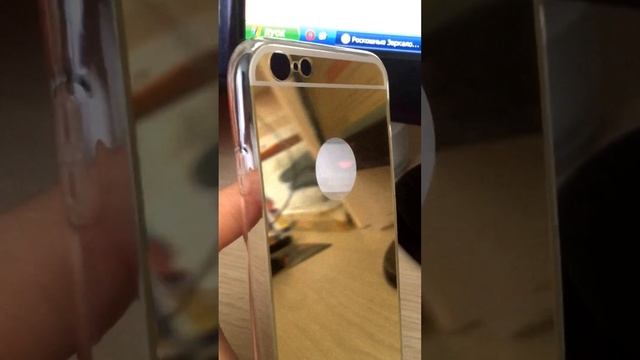 Силиконовый зеркальный чехол/бампер на iPhone с Алиэкспресс/Aliexpress смотреть онлайн
