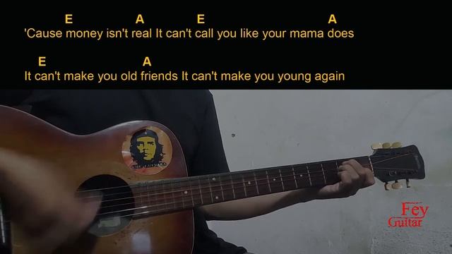 Jordan Davis - Money Isn't Real Guitar Chords cover смотреть онлайн
