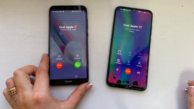Honor 9 Lite vs Honor 10 Lite/ Incoming & outgoing calls смотреть онлайн