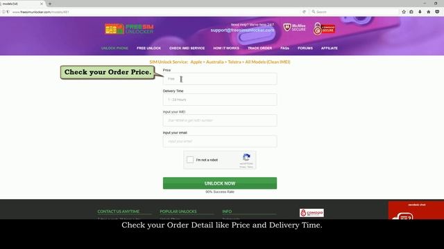 "FREE IMEI Factory Unlock for I phone locked with Telstra Australia" смотреть онлайн