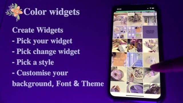 How To Customise iOS15 iPhone 🦄 (Soft Purple Theme)💜 | Aesthetic Phone смотреть онлайн