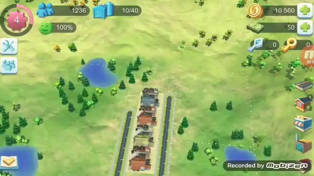 Прохождение игры Sim City Buildit #1 Начало развития!?