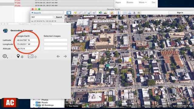 Batch Geotag Photos (Mac)-HoudahGeo+Google Earth смотреть онлайн