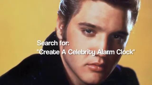 ELVIS PRESLEY Celebrity Alarm Clock for the Apple iPhone & iPad! смотреть онлайн