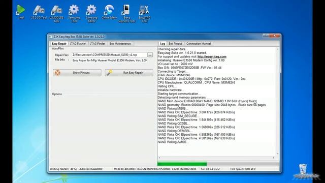Huawei E1550 Easy-JTAG JTAG Repair смотреть онлайн