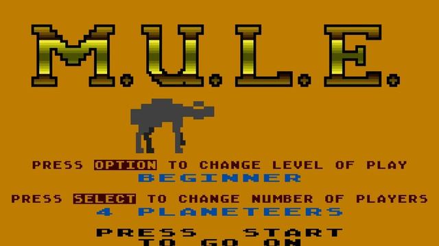 M.U.L.E. Title Theme (Atari 8-Bit) - VGM In Context смотреть онлайн